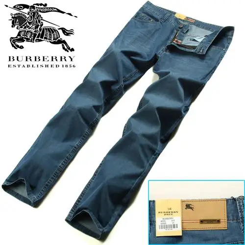 2013 巴宝莉高品质薄料牛仔裤男式中腰直筒 商务休闲夏季淘宝代理