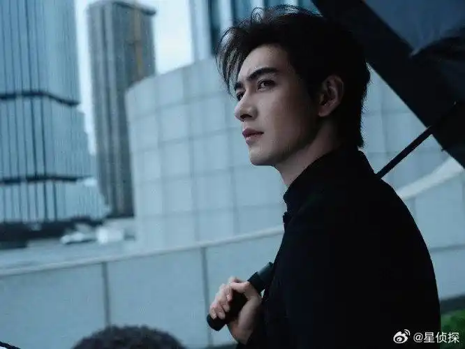 当目光触及陈星旭的侧颜照片