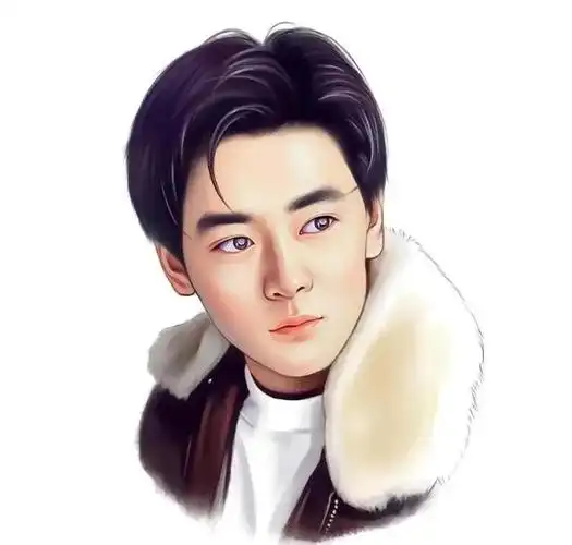 帅哥头像卡通,成熟大叔男人味十足微信头像