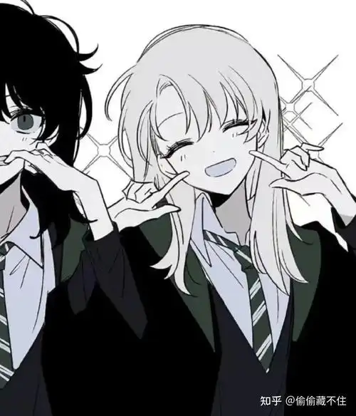 动漫闺蜜 | 互动感超强的wechat闺蜜头像 | 壹 #我们之间也会吃醋那