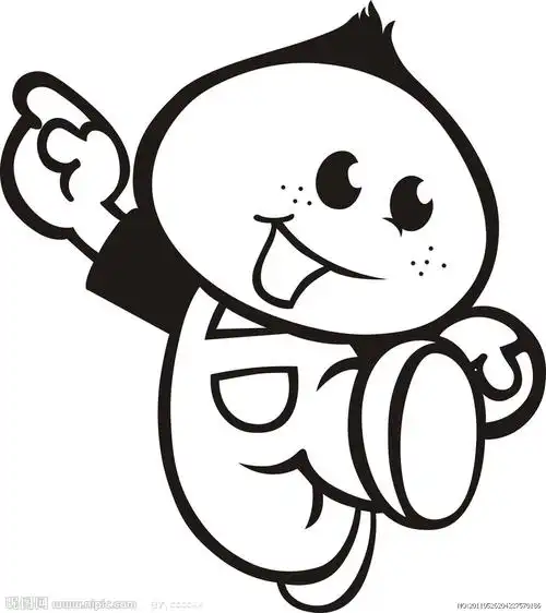 矢量卡通小孩cdr图片