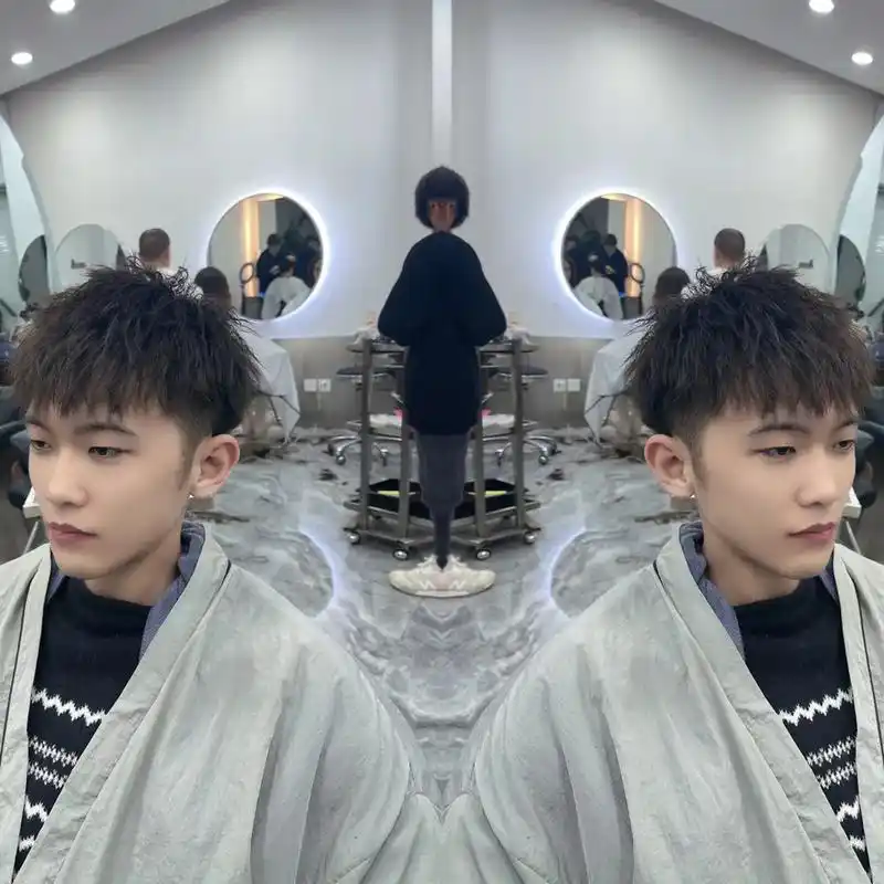 抖音图文来了 #男生烫发 #碎盖摩根烫 #摩根烫 #男士发 - 抖音