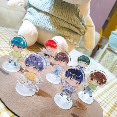 tnt时代少年团同款周边应援卡通q版可爱人形立牌礼物马嘉祺丁程鑫