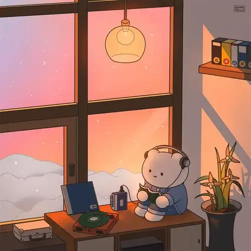 10张超治愈的卡通日常生活插图