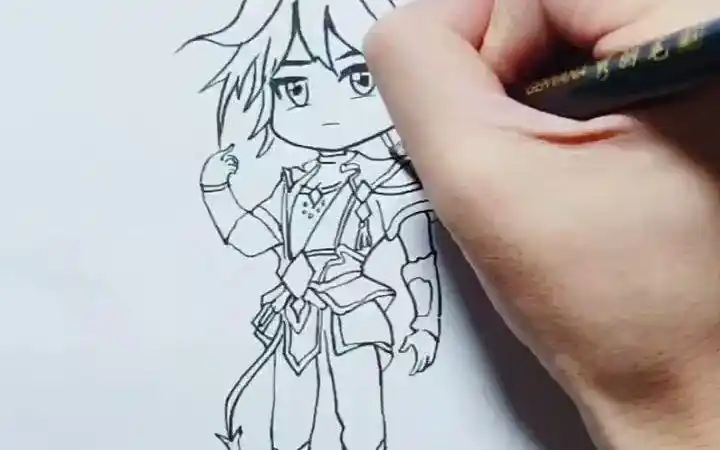 不同年级画唐三