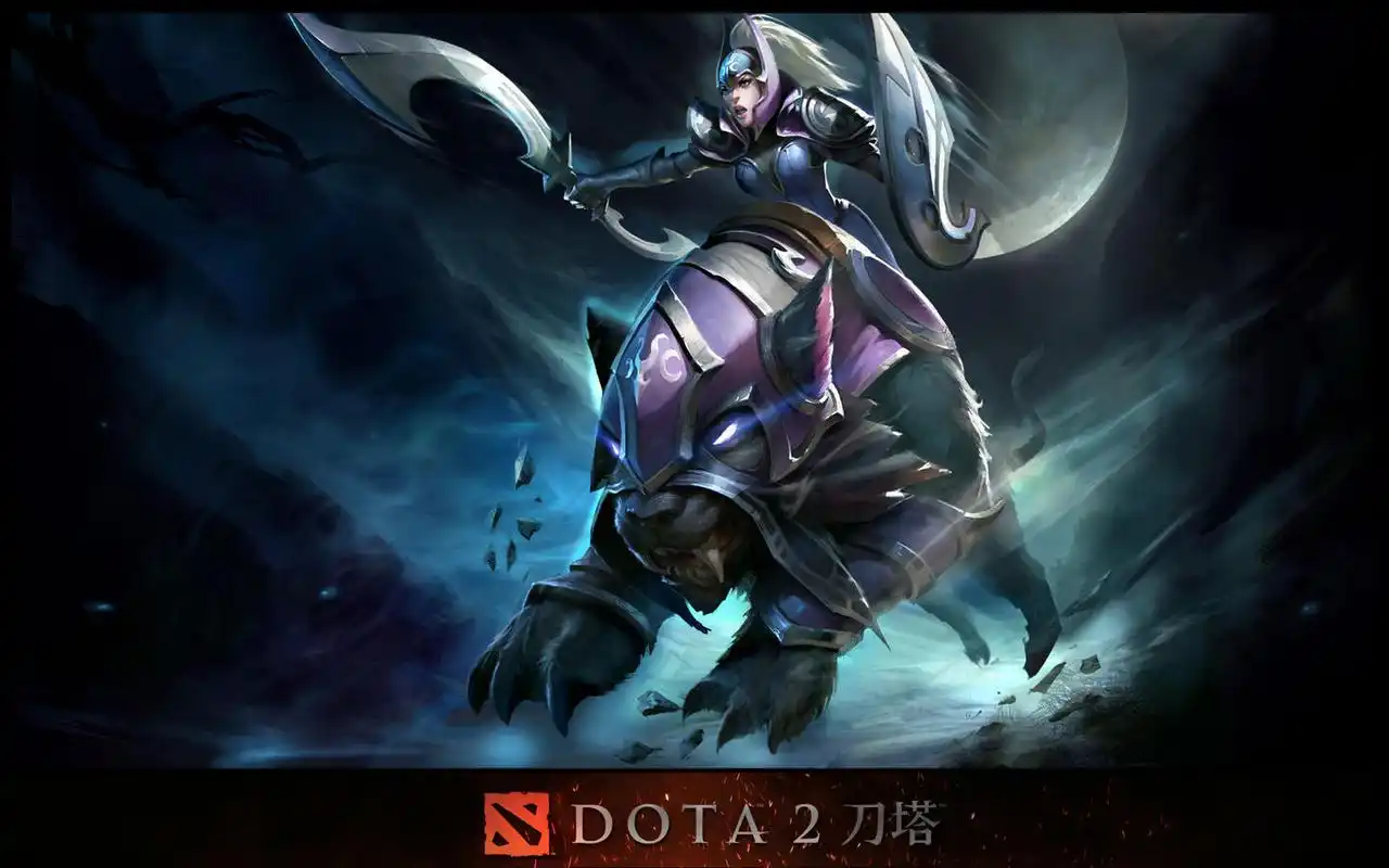 好玩游戏dota2刀塔人物图片电脑桌面壁纸