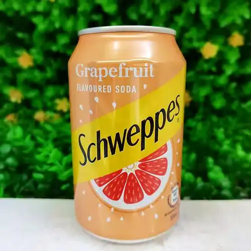 330ml香港怡泉脂肪忌廉西柚碳酸饮料汽水schweppes果味