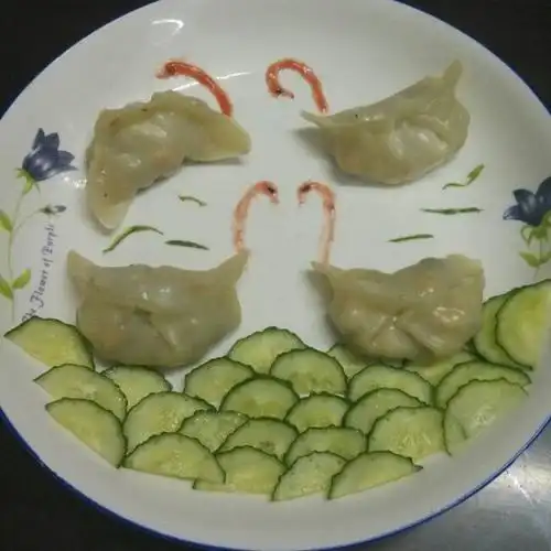 六月荷11做的花样饺子