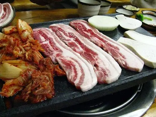 标题:韩国游-美食篇之四 烤五花肉