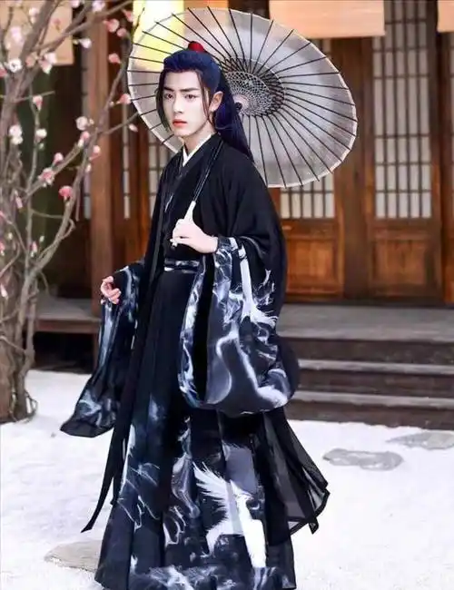 网友给肖战p的新造型,粉丝:最后一张毫无违和感!_战战_段誉_陈情