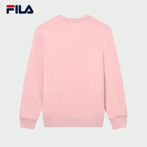 基础简约圆领休闲上衣fila斐乐官方女子套头卫衣2023秋时尚