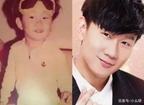 盘点各大明星小时候照片对比,肖战王一博从小帅到大,他变化最大