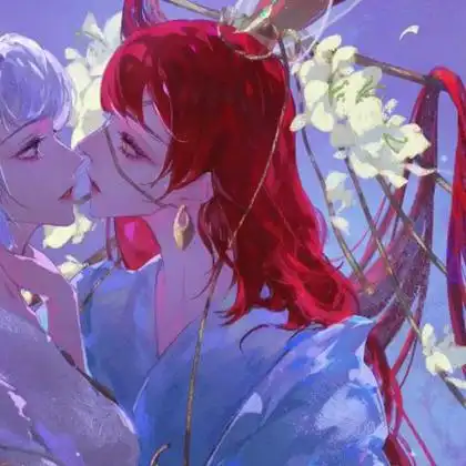 高清好看的古风情头唯美一对独一无二图片_情侣动漫头像_头像屋