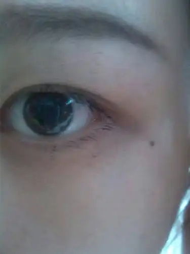 各位大师,左眼下方的这颗痣好么?