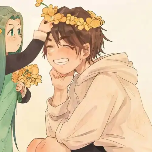 情侣头像l恋爱中的男生也太可爱了