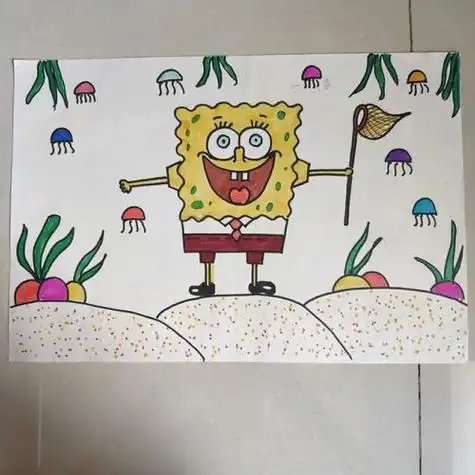 9岁儿童画画大全 9岁画的画简单又好看