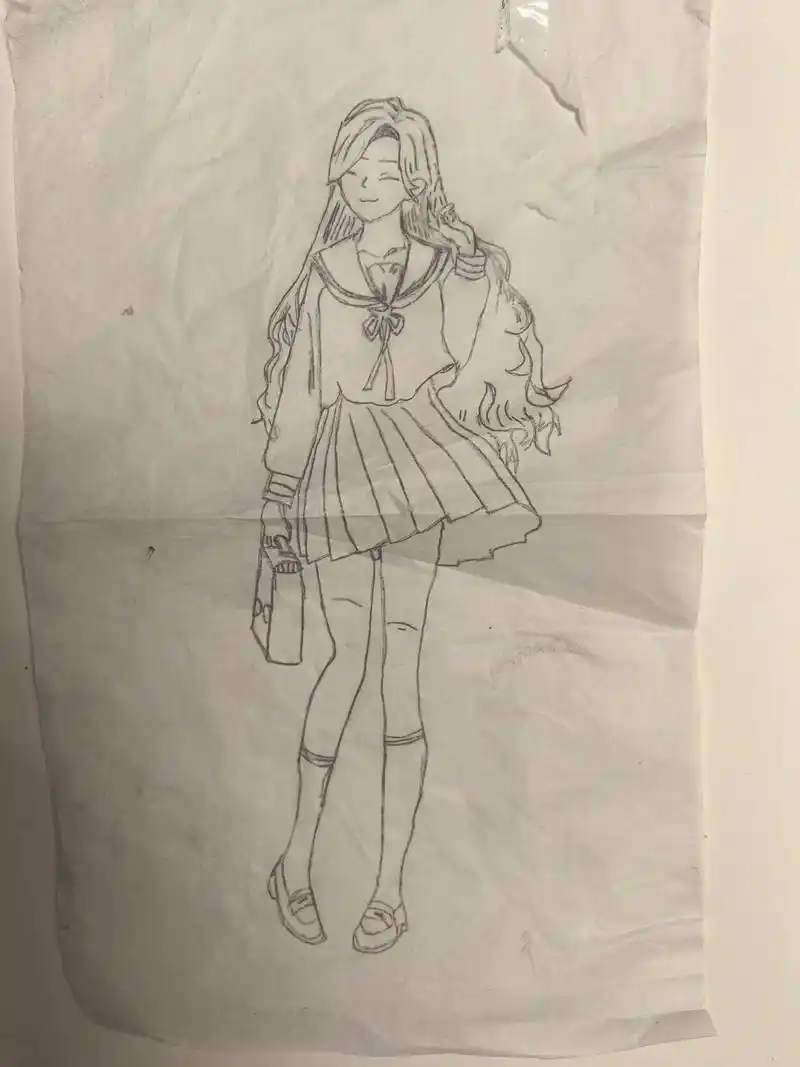 特别爱画漫画的小学生,自己还配了角色和名字,现在的孩子真可爱