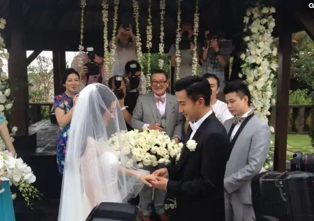 黄晓明婚礼耗资2亿谢霆锋包岛求婚明星结婚豪掷千金难逃离婚