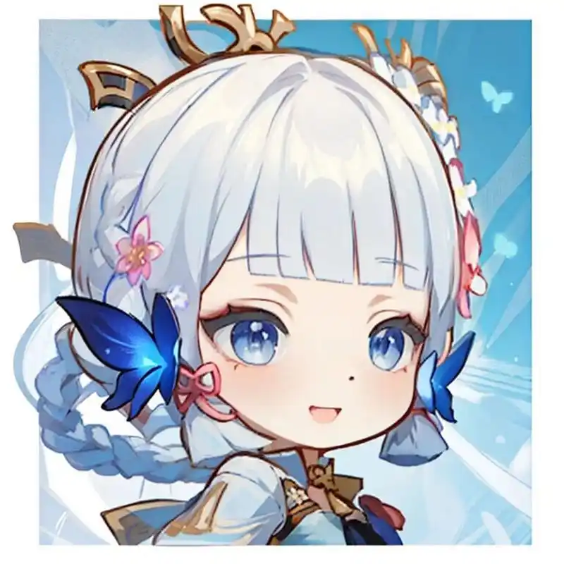 原神q版头像22:神里绫华