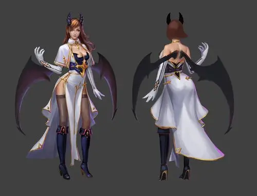 恶魔女修士|插画|游戏原画|z14034475 - 原创作品 - 站酷 (zcool)