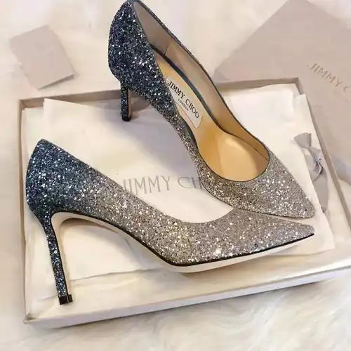 jimmychoo水晶鞋婚鞋