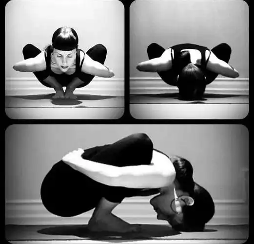 主题:跟美咕们分享一个瑜伽体式,平时多练,可以缓解生理期腰酸背痛.