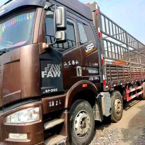 鑫顺低价出售二手高栏货车 解放j6p,9.