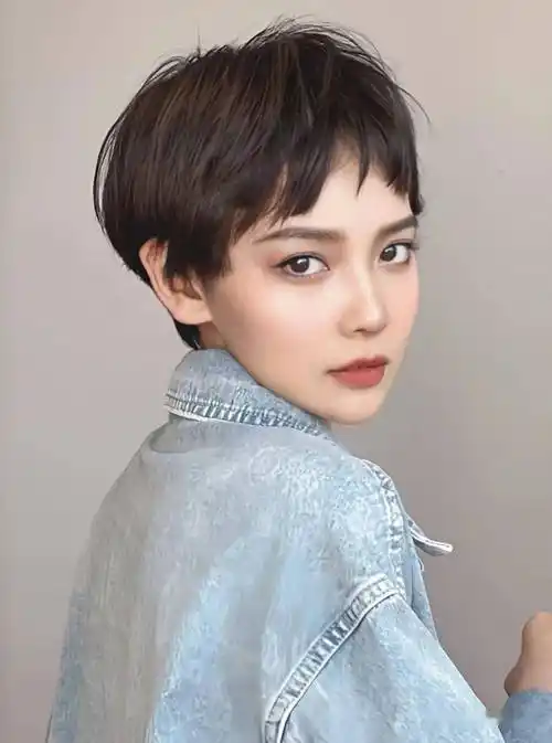 2023春天"精致超短发"50款_发型_中国_人类