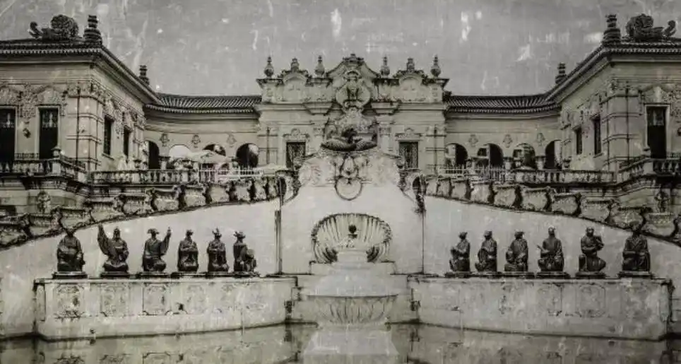 清末圆明园老照片断壁残垣难掩昔日辉煌