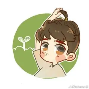 刘昊然简笔画卡通q版