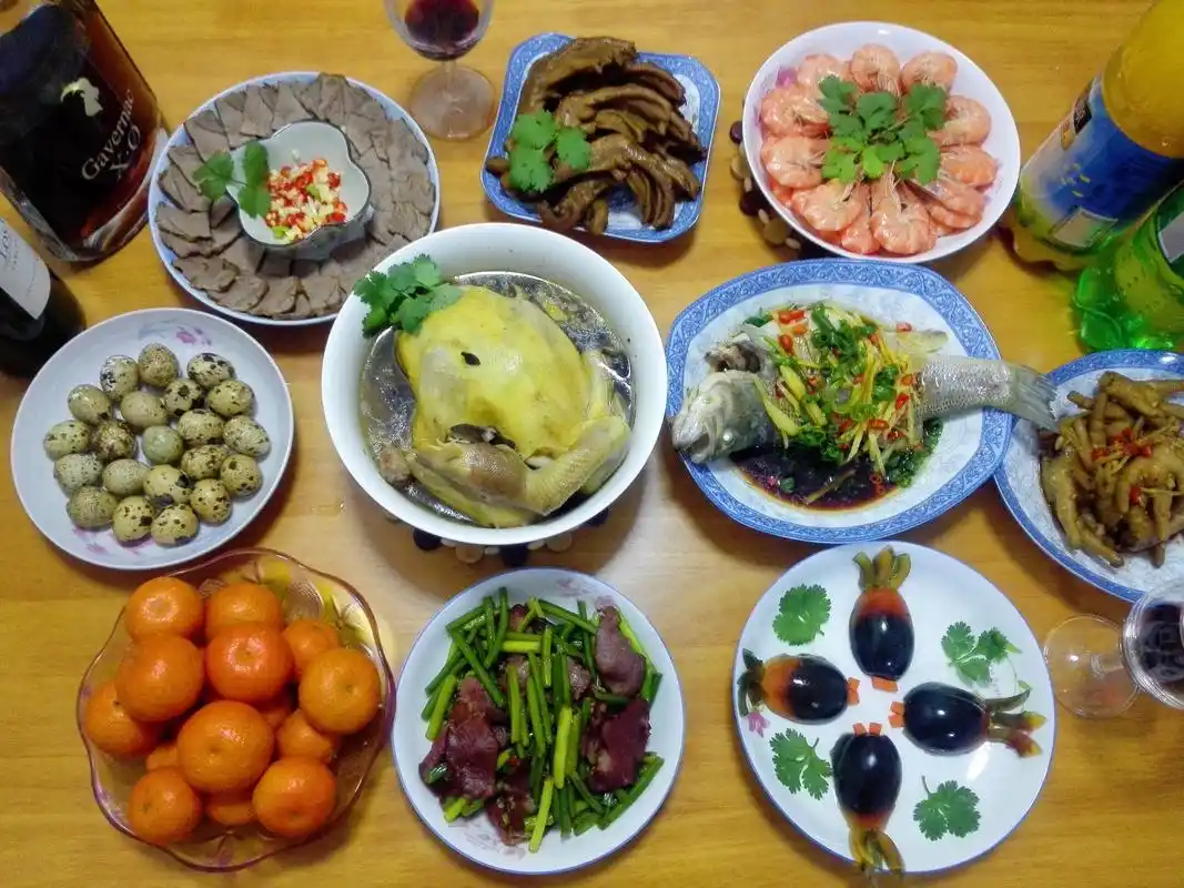 一桌家常菜,都是好意头