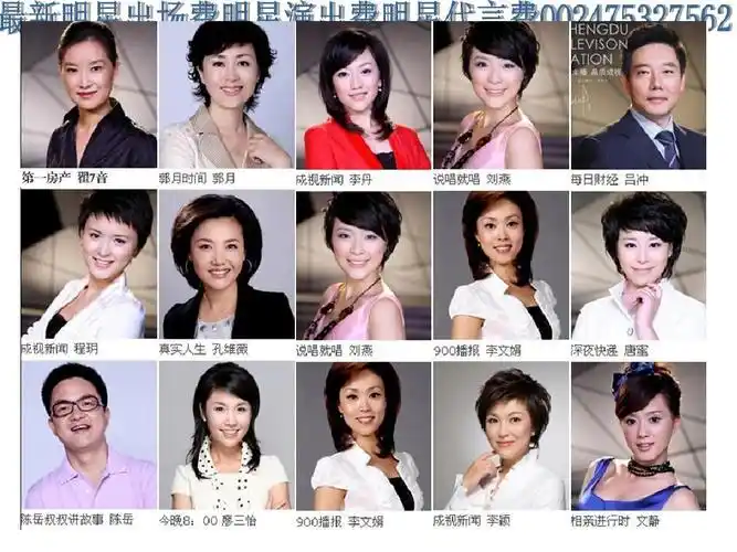 成都广电集团公共频道节目主持人-正九公关传媒ppt