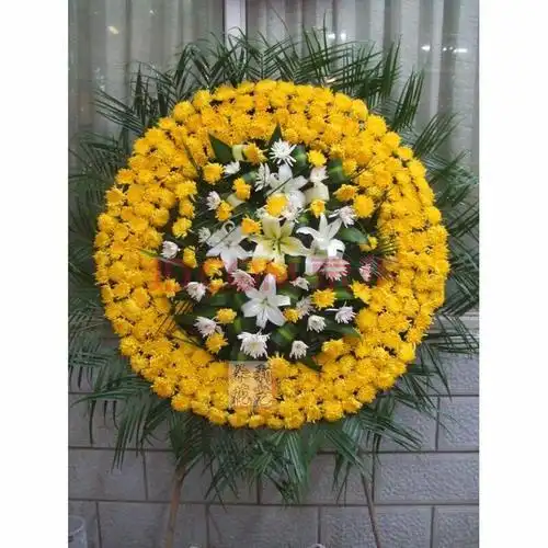 死人头像花圈背景图_第3页