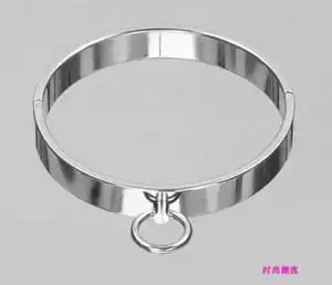 780人付款淘宝黑色项圈金属皮扣辣妹项链女团m暗黑手环颈链拼接纯欲