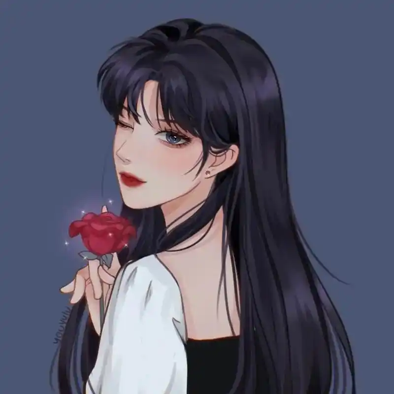 手绘女头 #女生头像 #高冷女头  #抖音小助手  - 抖音