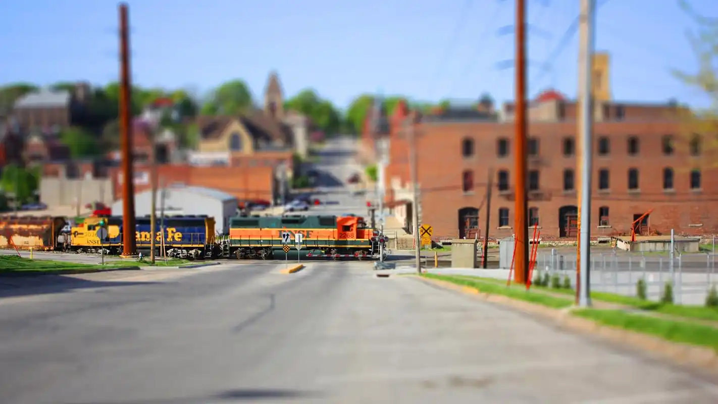 日系小清新街景图片桌面壁纸