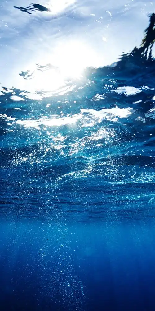 壁纸13海浪静海与波光粼粼简洁