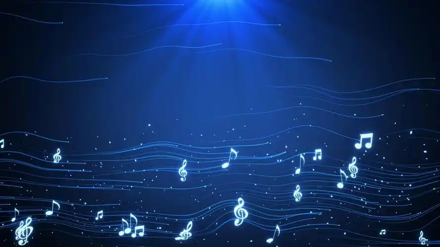 唱歌舞台背景gif粉色背景音乐音符音乐gif动态图音符背景4k4k大气国潮