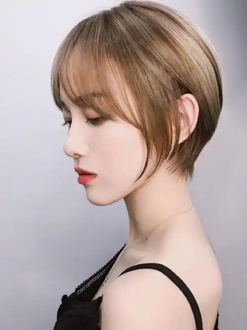 波波头短发发型图片