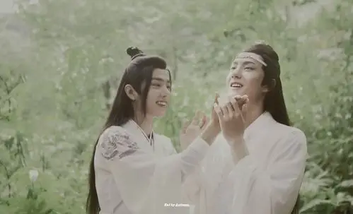 肖战 王一博魏无羡 蓝忘机陈情令 - 堆糖,美图壁纸兴趣社区