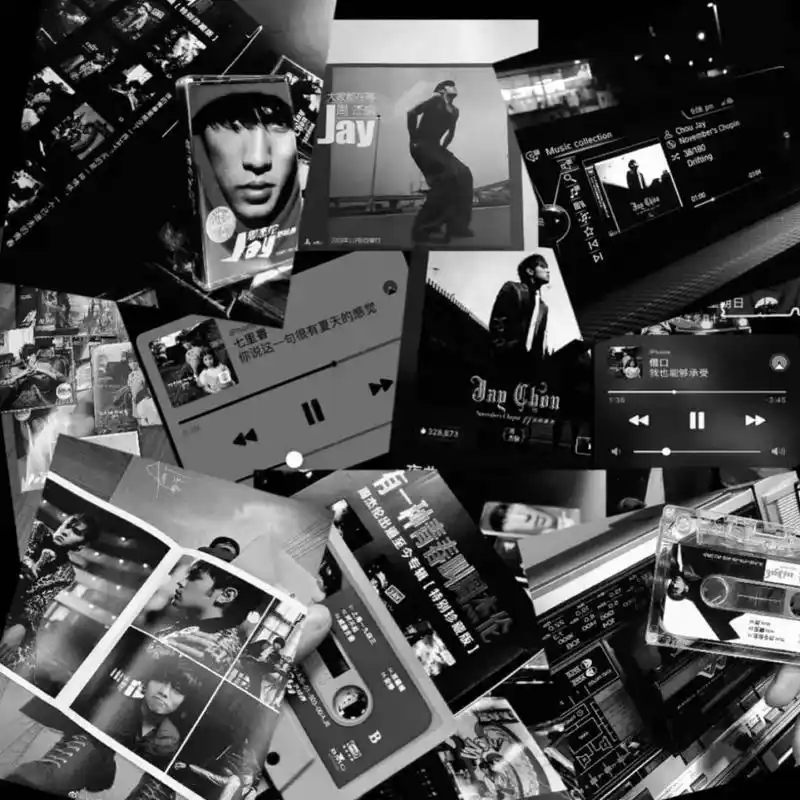 全网最全|46张周杰伦创意拼接壁纸