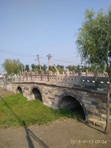 永安桥俗称大石桥,始建于清崇德六年,是清朝各代帝王东巡的必经之路