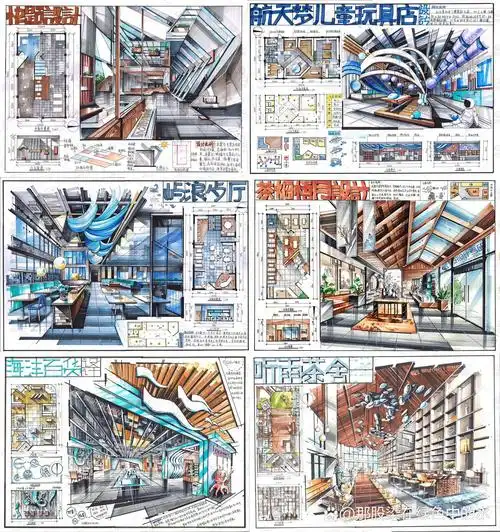 环境艺术设计考研快题设计高分作品合集