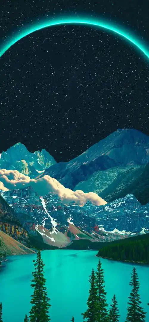 个性高级感手机壁纸图片高清_10月好看的无水印锁屏壁纸_风景_星空