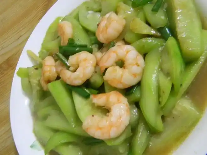 查看"丝瓜烩虾仁"的成品图