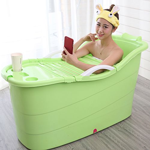 洗澡桶浴桶成人塑料浴盆大人大号浴缸泡澡桶家用沐浴桶加厚全身