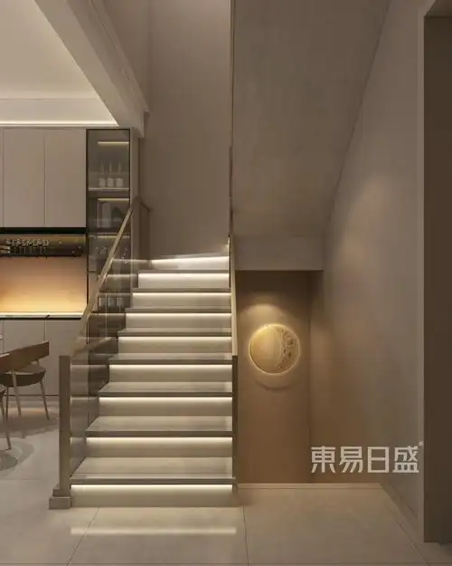 恒大十里温塘170平米现代法式风格装修案例