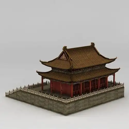 故宫建筑3d模型