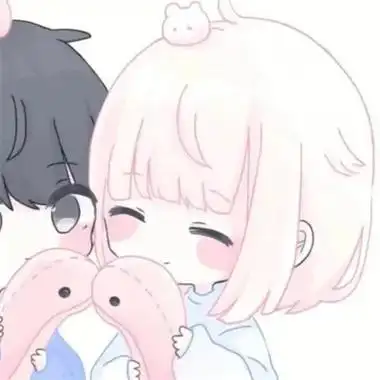 情侣头像 一人一半 分开动漫