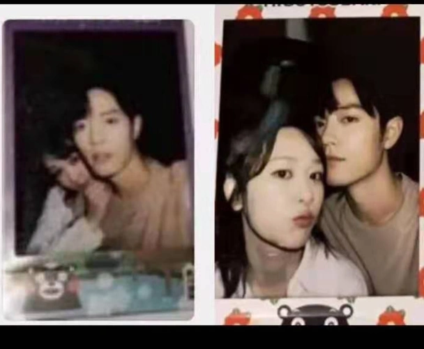 网上曝出肖战亲吻杨紫脸颊照片,网友纷纷送上祝福:太甜蜜了好般配